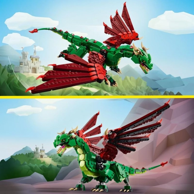 Lego Creator middeleeuwse draak