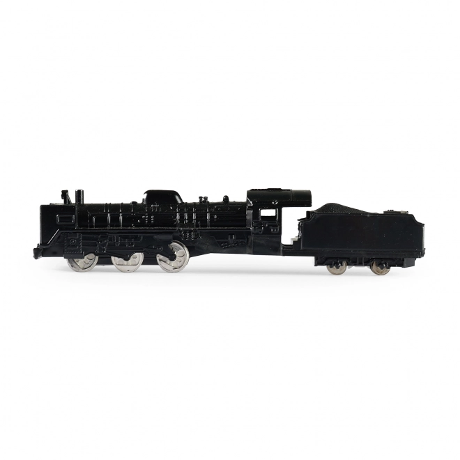Metalen mini stoomlocomotief