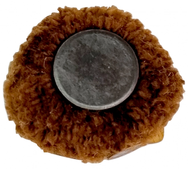 Grote houten magneet Pompom Hond