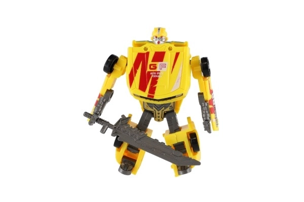 Transformer gele autootje robot