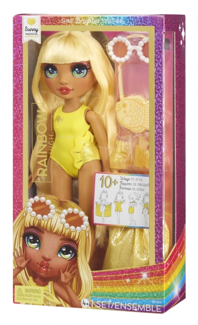 Rainbow High modepop Swim Style Sunny Yellow