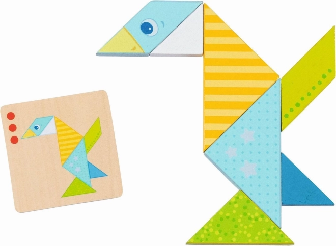 Goki Gekleurde Tangram