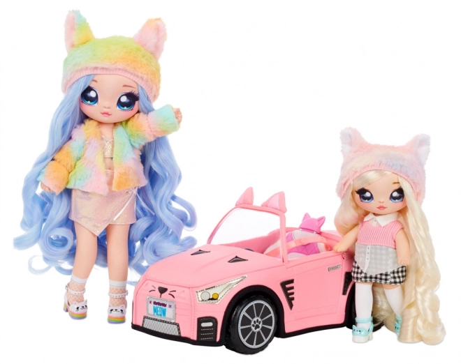 Stijlvolle cabriolet voor poppen Na! Na! Na! Surprise