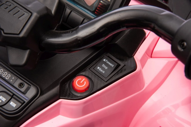 Elektrische kinderquad Outlander roze