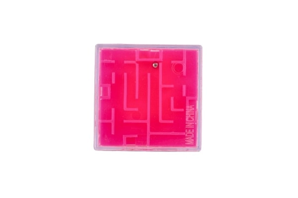 Puzzelkubus plastic 5x5cm kleurenmix