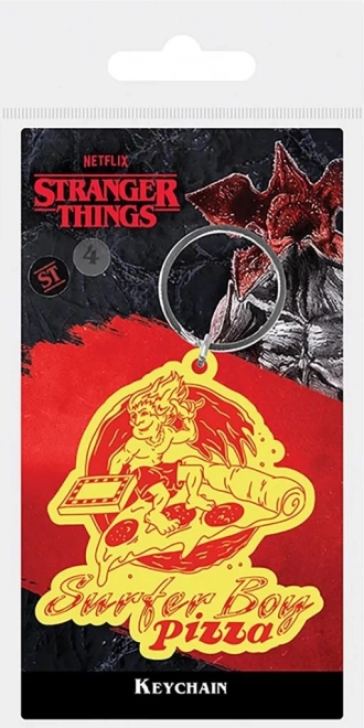 Sleutelhanger Stranger Things Pizza Boy