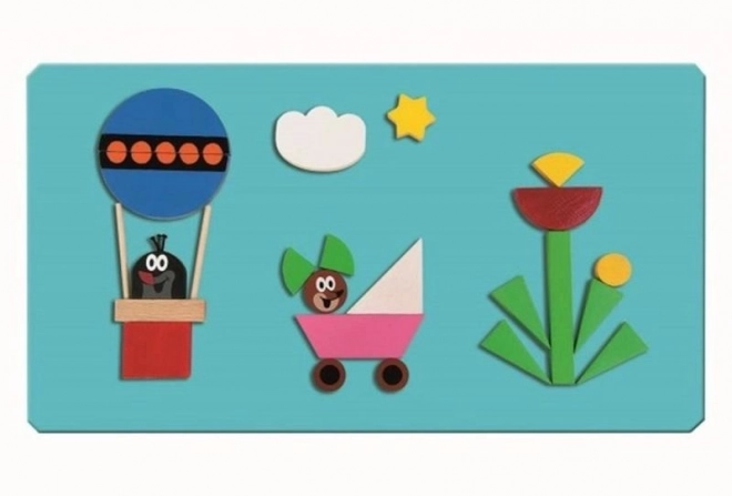 Magnetische puzzel - Kleine Mol