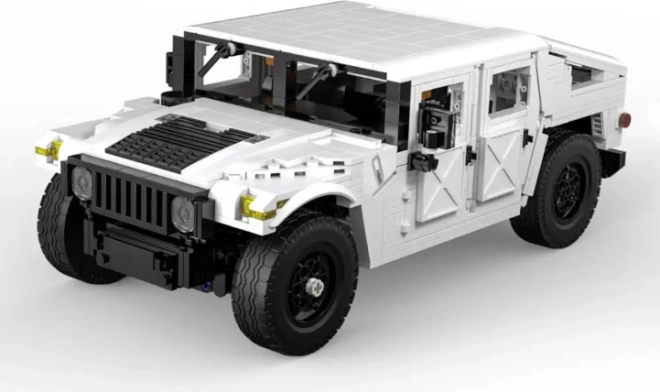 Technische bouwset CaDA 1386 stukjes HUMVEE militair voertuig 1:12 voor kinderen 8+