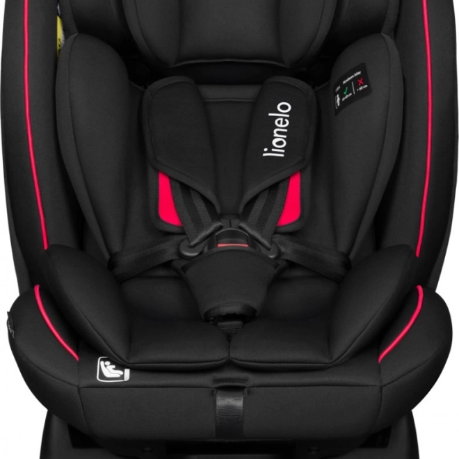 Kinderautostoeltje Lionelo Aart i-Size Zwart Rood 40-150 cm