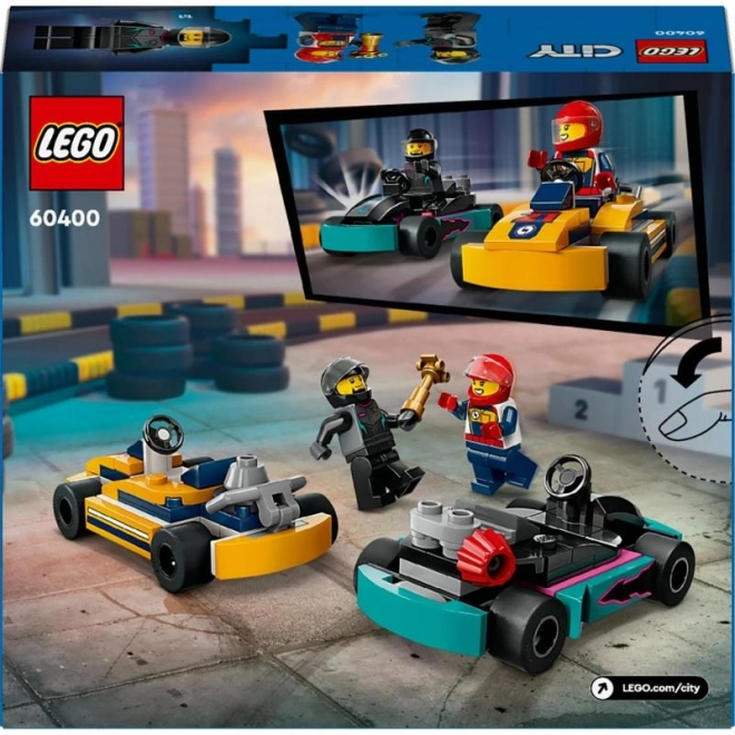 LEGO® City 60400 Karting met bestuurders