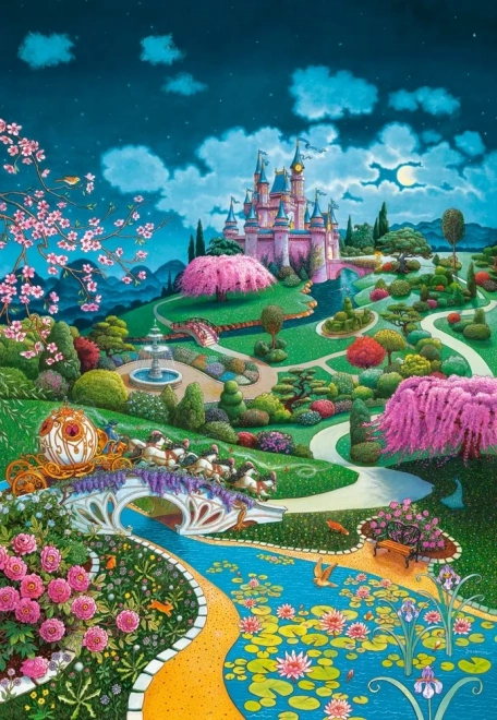Puzzle Assepoester's Kasteel 1000 stukjes