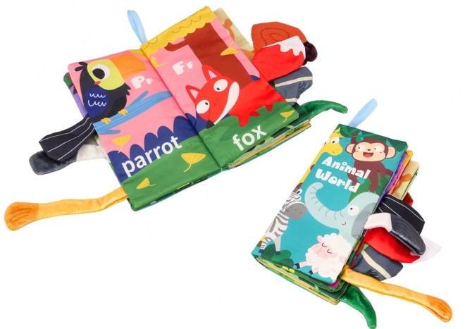 Zachte ritselende Educatieve brochure Wilde dieren