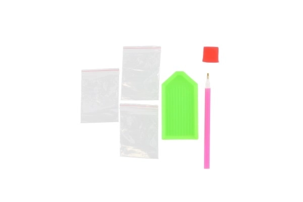 Set voor diamant schilderen - baby onder deken