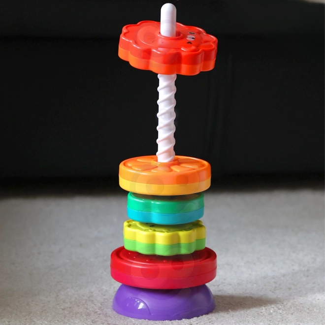 Educatieve spiraalvormige toren voor kinderen van WOOPIE