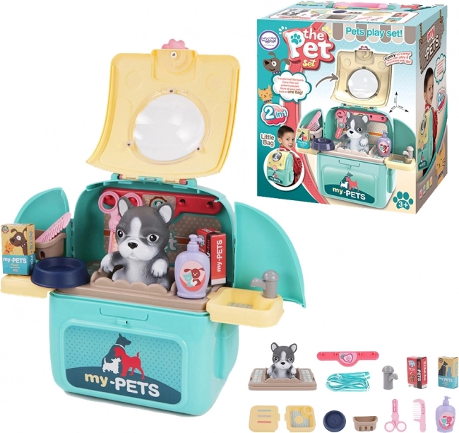 Woopie Draagbare Kindersalon 2-in-1 in Rugzak
