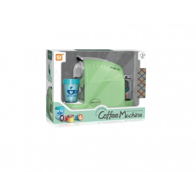 Groene koffiezetapparaat