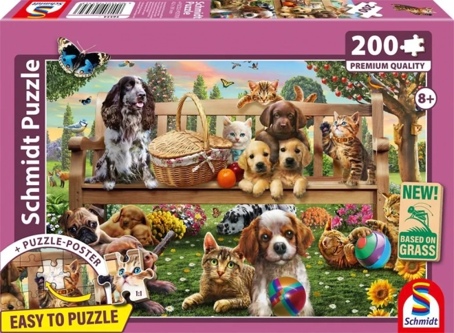 Puzzel Zahradní picknick 200 stukjes