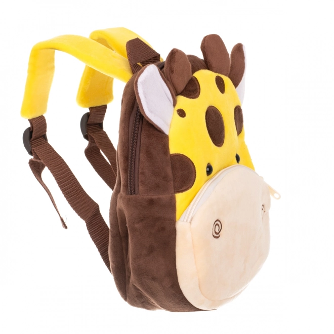 Kinder pluchen rugzak - giraffe