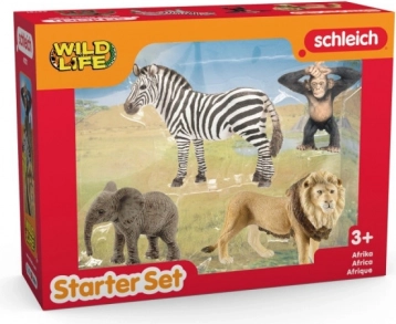Set van 4 WILD LIFE-figuren – Afrikaanse dieren