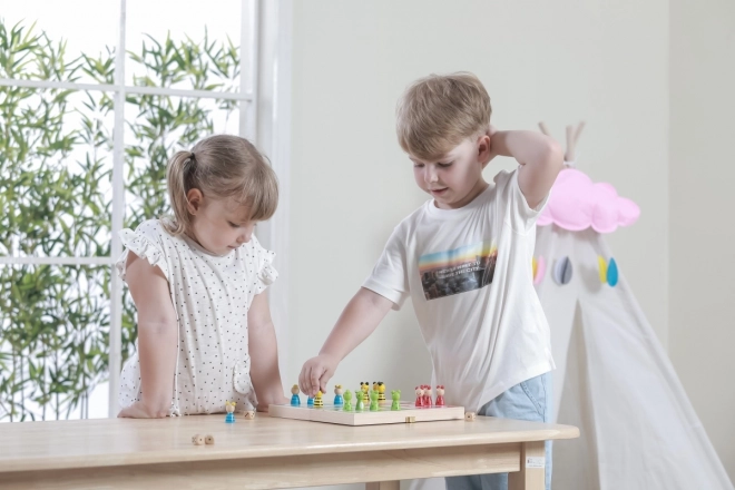 Houten Mens Erger Je Niet!