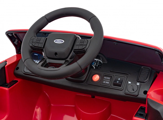 Ford Ranger rood elektrische kinderauto
