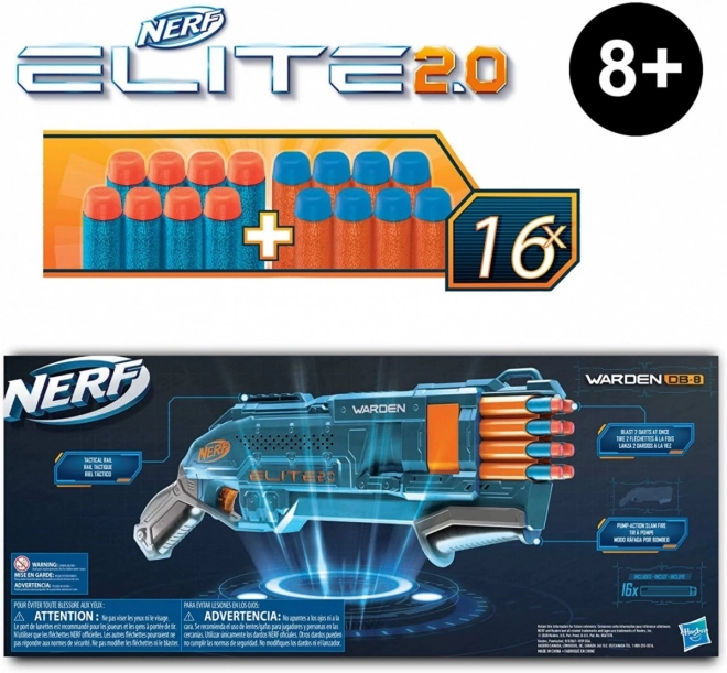 Nerf Warden DB-8 Elite 2.0 van Hasbro