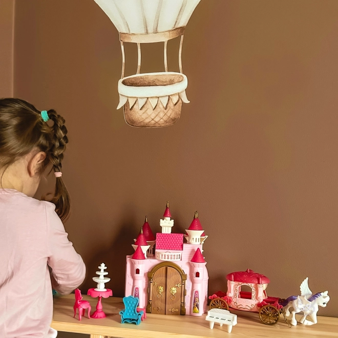 Interactief magisch kasteel met koets en accessoires