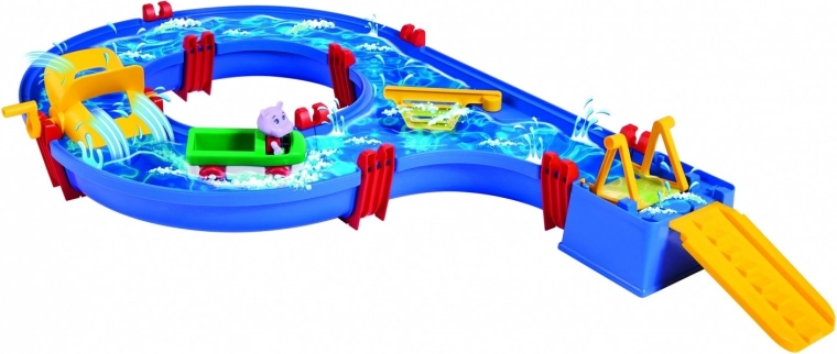 Interactief spelen met stroming en sluizen