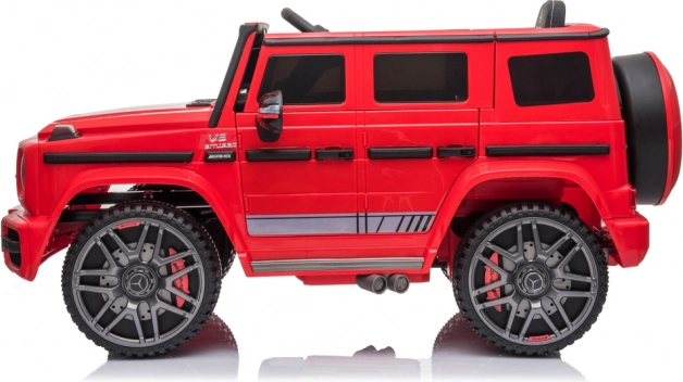 Kinderen auto op accu Mercedes G63 rood