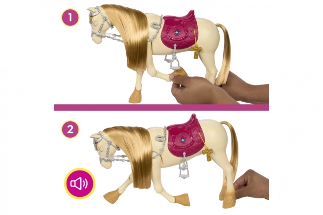 Barbie dansend paard met geluiden