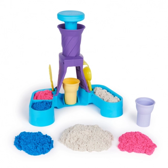 Kinetisch zand ijssalon