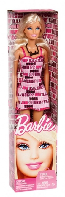 Barbie in roze jurk