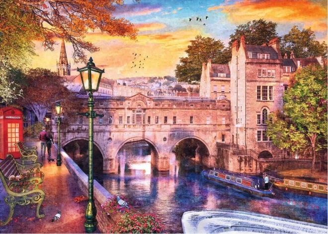 Puzzle RAVENSBURGER Badhuisromantiek 1000 stukjes