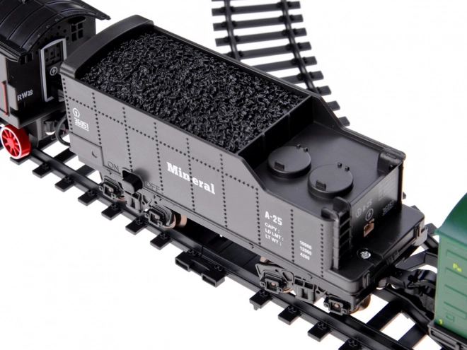 Elektrische trein 185x99cm rook verdampt geluideffect RC0622