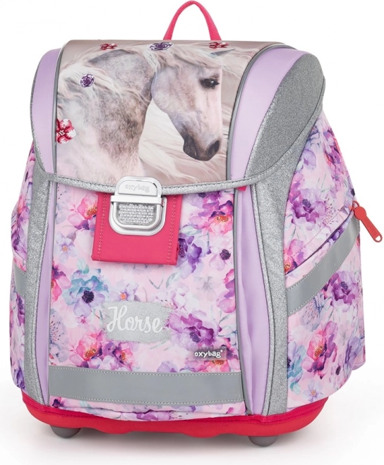 OXYBAG Schoolpakket 3-delig Premium Light Paard Romantisch