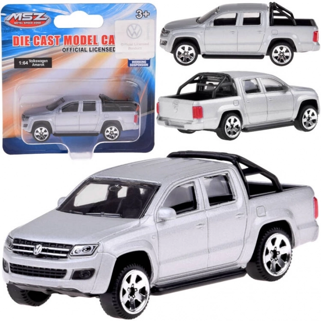 Metalen auto Volkswagen Amarok 1:64
