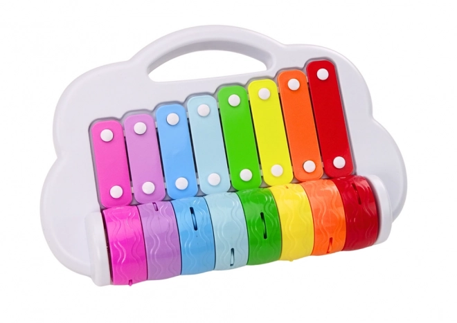 Regenboog Cymbalen Educatieve interactieve kinderspeelgoed Kleurrijk