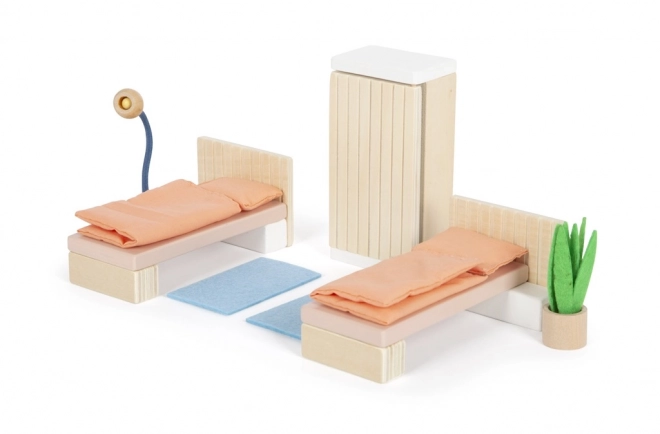 Slaapkamer voor poppenhuis Small Foot