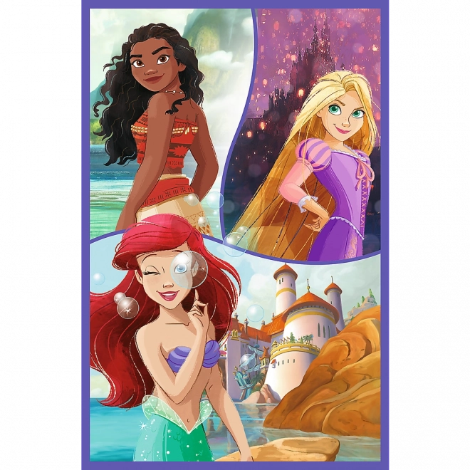 Puzzel 3x80 Disney Prinsessen Vrienden Trefl