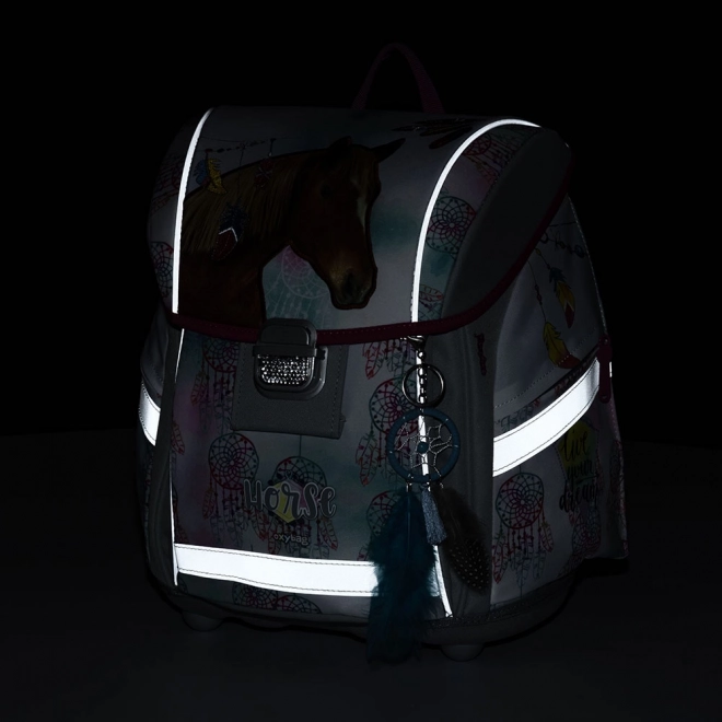 Schoolset 3 stuks PREMIUM LIGHT paard romantisch