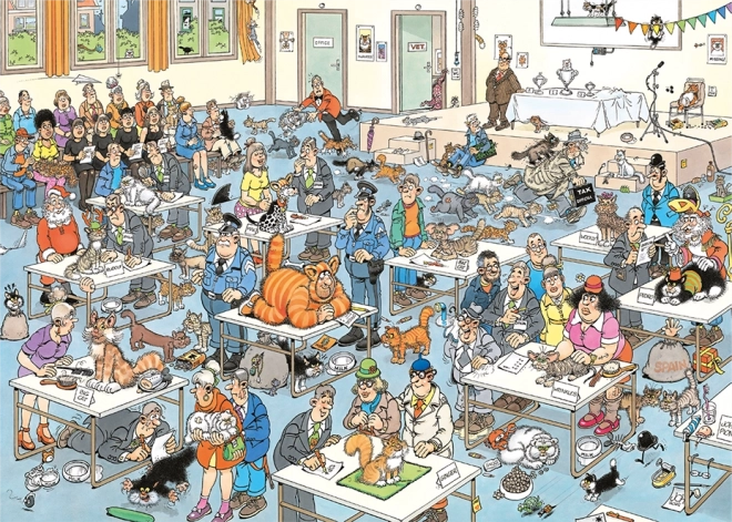 JUMBO Puzzel JvH Kattenparade 2000 stukjes