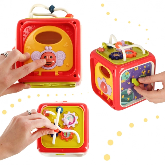 Educatieve interactieve kubus voor kinderen