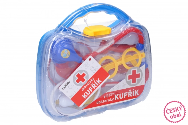 Dokter - set in koffertje 23x22 cm