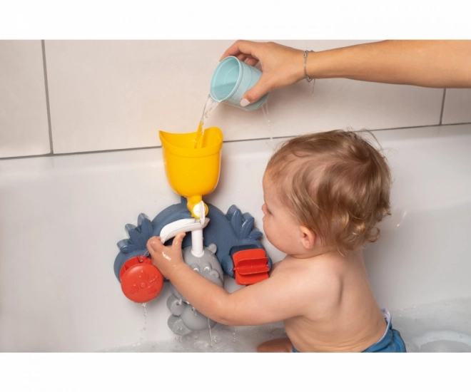 Waterpret in drie richtingen