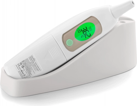 Digitale oorthermometer met houder