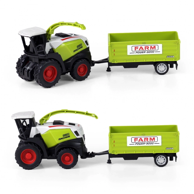 Tractor met aanhanger uit de collectie Mijn kleine boerderij
