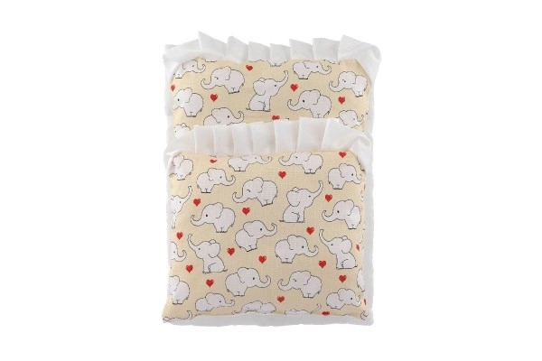 Deken met kussentje voor poppen