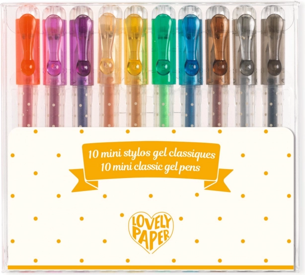 DJECO Set van 10 mini gelpennen