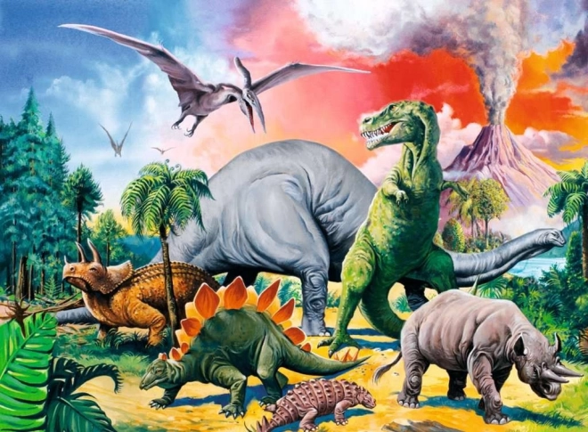 Spannend dinosaurus-thema