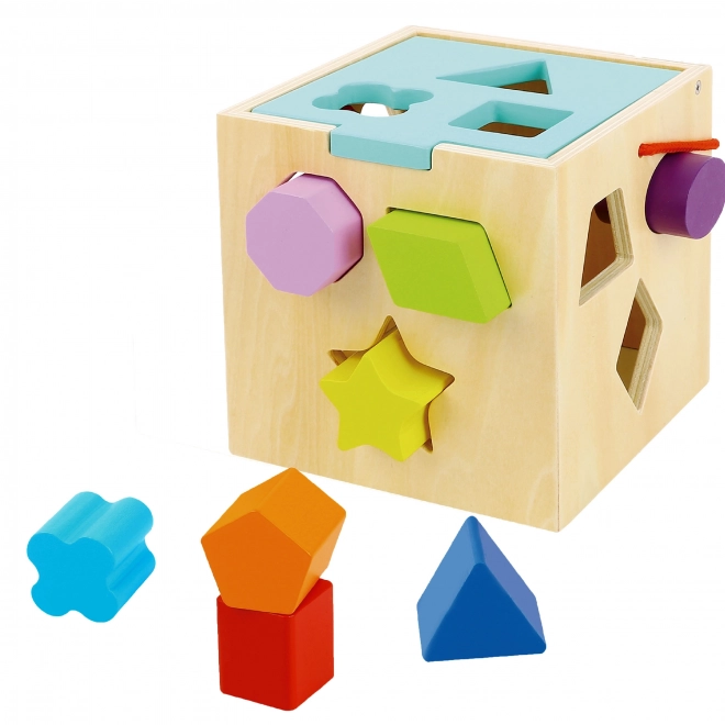 Houten blok met vormen TOOKY TOY